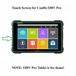 Touch Screen Digitizer Replacement for CanDo OHV Pro Scan Tool